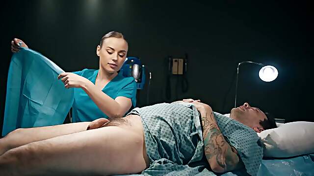 Three beauties in a hot costume threesome scene