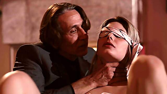Nella Jones gets her asshole gapped by Steve Holmes in a hardcore scene