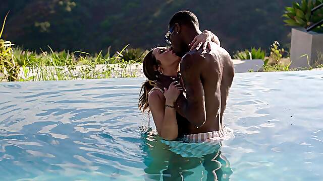 Big booty milf Aderes Quin rides bbc with intense passion.