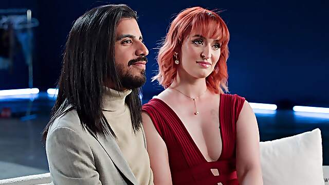 Queen Mirage gets her shaved pussy smashed by bbc backstage