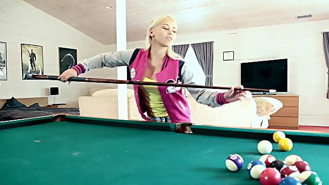 Teen Tattooed Blondie Wrex Gets Rammed Doggystyle By Hunky Marsha