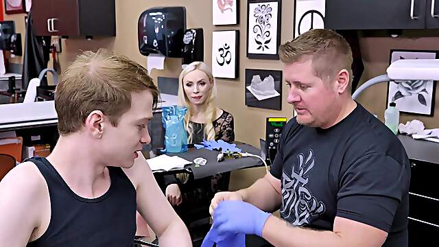 Big-titted Natasha & hung stud Matt in a raunchy fuck fest