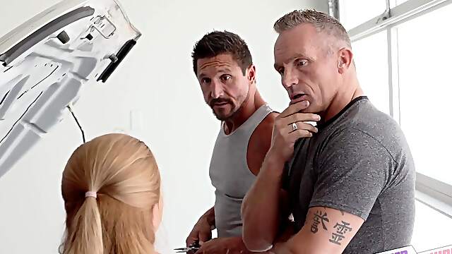 Redheads unite: Tommy Gunn's wild ride with Sloan and Skylar