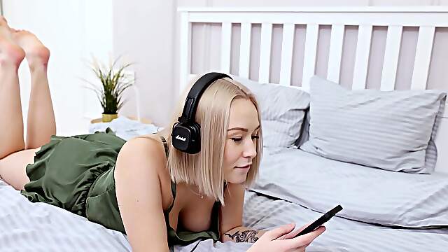 Teen Sara Bork craves an older man's cock