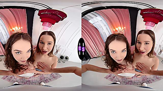 Russians Amalia & Simona in a wild XXX orgy