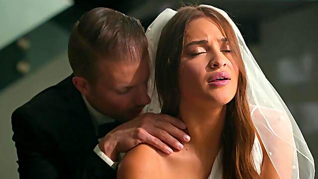 Groom's lustful secret: Codey & Gizelle in a steamy wedding night