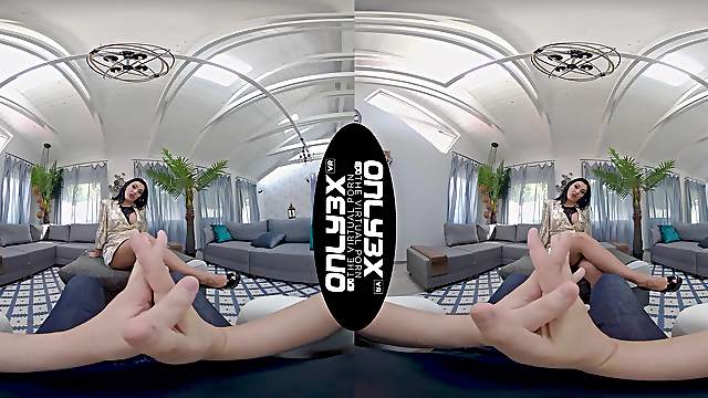Arousing VR fuck with esteemed porn starlet Honey Demon