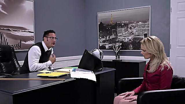 Secretary pleases the horny boss with the full hardcore pleasure