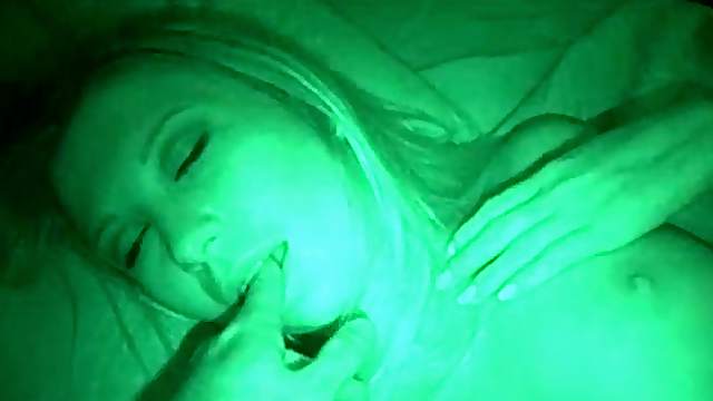 Boyfriend licks his naked sleeping teen girlfriend